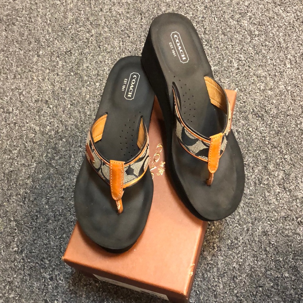 Coach sandals